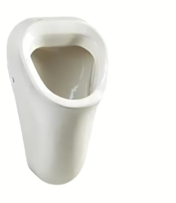 Biały urinal vitra z sensorem z automatycznym spłukiwaniem Sanela