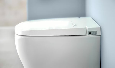 Biała inteligentna TOALETA myjąca  Vitra V Care 1.1 bez układu spłukującego z deską