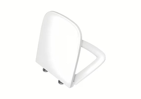 Biała deska sedesowa duroplast DESKA sedesowa Vitra Valarte z soft Close i EasyLock oraz metalowymi zawiasami z ukrytym mocowaniem.